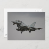 Typhoon Euro-strijder Briefkaart (Voorkant / Achterkant)