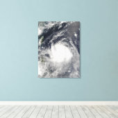 Typhoon Ewiniar Canvas Afdruk (Insitu (Houten vloer))