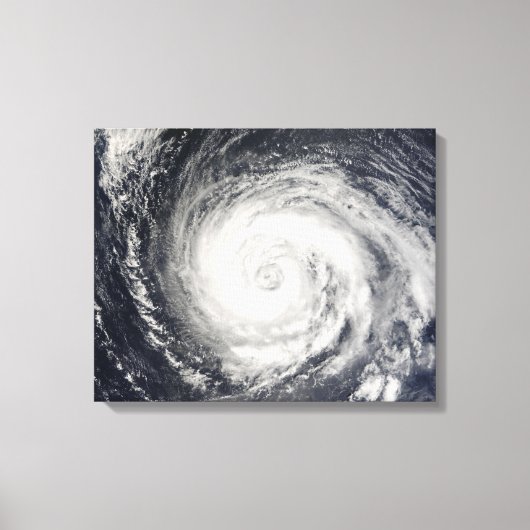 Typhoon Fitow Canvas Afdruk (Voorkant)