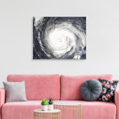 Typhoon Fitow Canvas Afdruk (Insitu (Woonkamer))