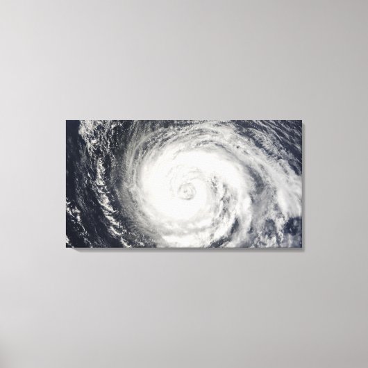 Typhoon Fitow Canvas Afdruk (Voorkant)