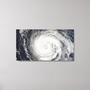 Typhoon Fitow Canvas Afdruk