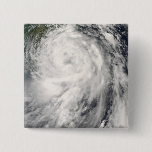 Typhoon Fung-wong Vierkante Button 5,1 Cm
