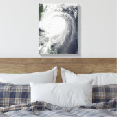 Typhoon Jangmi Canvas Afdruk (Insitu (Slaapkamer))