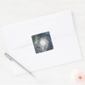 Typhoon Longwang nadert Taiwan Vierkante Sticker (Envelop)