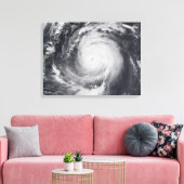 Typhoon Maemi in de Westerne Stille Oceaan Canvas Afdruk (Insitu (Woonkamer))