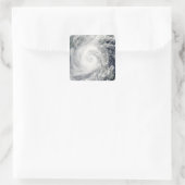 Typhoon Megi 2 Vierkante Sticker (Tas)