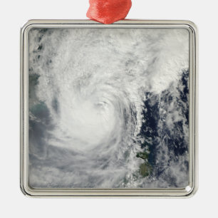 Typhoon Megi 3 Metalen Ornament