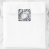 Typhoon Megi Vierkante Sticker (Tas)