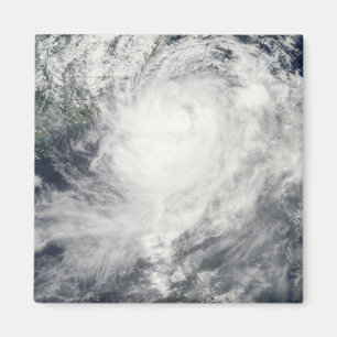 Typhoon Morakot over Taiwan Magneet