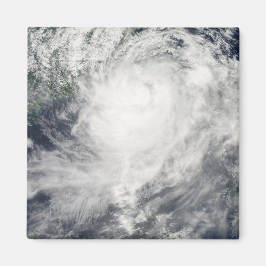 Typhoon Morakot over Taiwan Magneet (Voorkant)