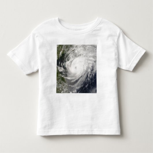 Typhoon Neoguri nadert China Kinder Shirts (Voorkant)