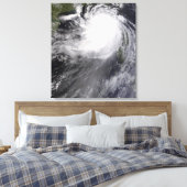 Typhoon Nuri nadert China Canvas Afdruk (Insitu (Slaapkamer))