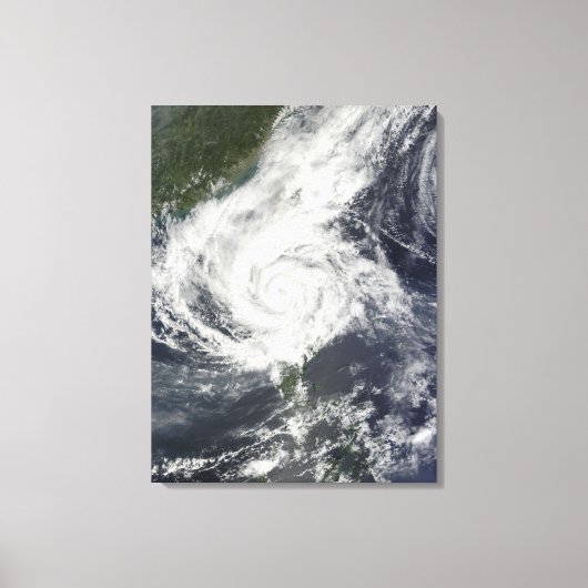 Typhoon Parma Canvas Afdruk (Voorkant)