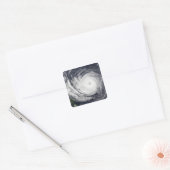 Typhoon Phanfone Vierkante Sticker (Envelop)