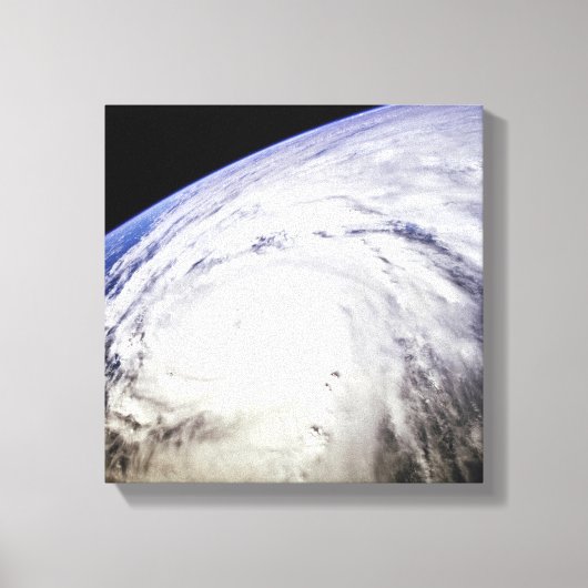 Typhoon Saomai Canvas Afdruk (Voorkant)