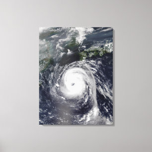 Typhoon Sinlaku 2 Canvas Afdruk