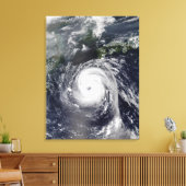 Typhoon Sinlaku 2 Canvas Afdruk (Insitu (Woonkamer))