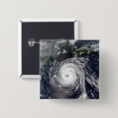 Typhoon Sinlaku 2 Vierkante Button 5,1 Cm (Voorkant /achterkant)