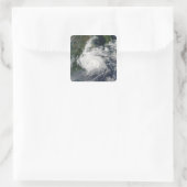 Typhoon Sinlaku Vierkante Sticker (Tas)