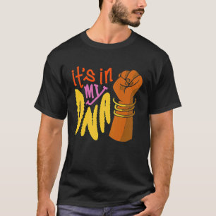 Typisch Afrikaans-Amerikaans bolvormig BLM T-shirt