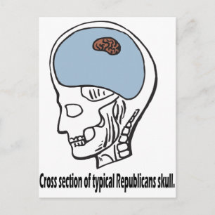 Typisch republikein briefkaart