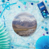 Typisch Tibetaans berglandschap Papieren Bordje (Feest)