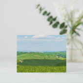 Typisch Toscaans landschap met heuvels - Italië Briefkaart (Staand voorkant)