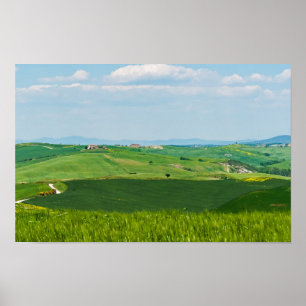 Typisch Toscaans Landschap Poster