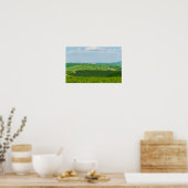Typisch Toscaans Landschap Poster (Keuken)