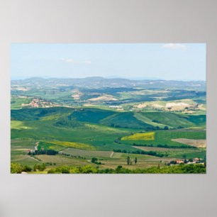 Typisch Toscaans Landschap Poster