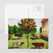  typische rietsoorten op het Boerderij Briefkaart (Voorkant / Achterkant)