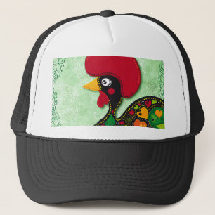 Typische rooster van Barcelona Trucker Pet