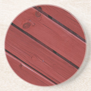 Typische Zweedse Falun-kleuren, rode kleur Zandsteen Onderzetter