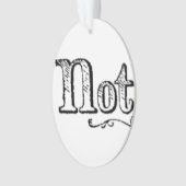 Typograaf voor notities en query's ornament (voorkant)