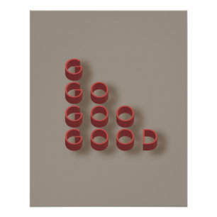 typografie_4_zeer goed glanzend poster perfect poster