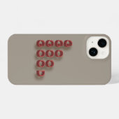 typografie_4_zeer goede iPhone-case iPhone Hoesje (Achterkant horizontaal)