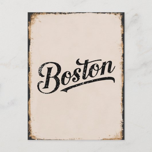 typografie briefkaart (Voorkant)