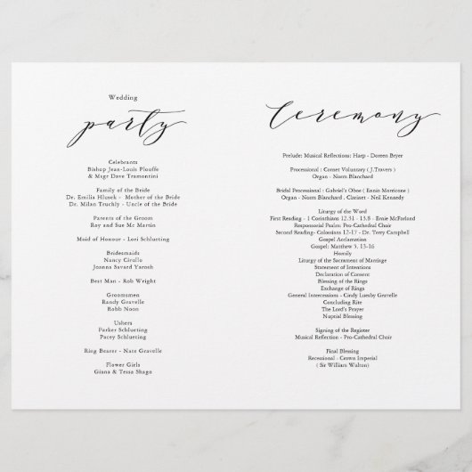 Typografie bruiloft (Achterkant)