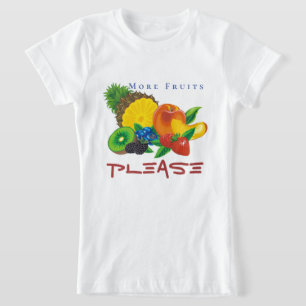 Typografie Delicious geeft meer voordelen alsjebli T-shirt