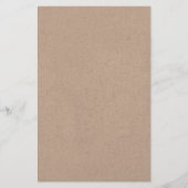 🧼  Typografie Faux Kraft Zeepverpakking (Achterkant)