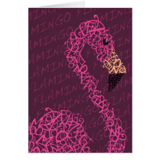 Typografie Flamingo