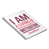 Typografie Gepersonaliseerd Notitieboek (Rechterzijde)