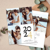 Typografie Huwelijk met meerdere foto's Save The Date