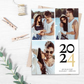 Typografie Huwelijk met meerdere foto's Save The Date