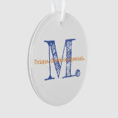 Typografie Initiaal Bevestigingswoorden Keepomwill Ornament (voorkant)