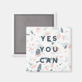 Typografie - Ja, je kunt Magneet (Voorkant / Achterkant)