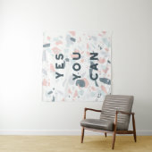Typografie - Ja, je kunt Wandkleed (In situ)