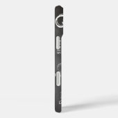 Typografie-kalligrafie Parijs Frankrijk Eiffel Tow Case-Mate iPhone Case (Achterkant / Rechts)