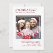 Typografie kerstbeweging Aankondiging Foto (Voorkant)